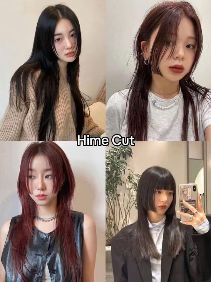 Hime Cut - The Rose Hair Salon